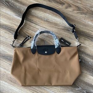 Longchamp Le Pliage L Energy Recycled Canvas Hobo Bag NWT
